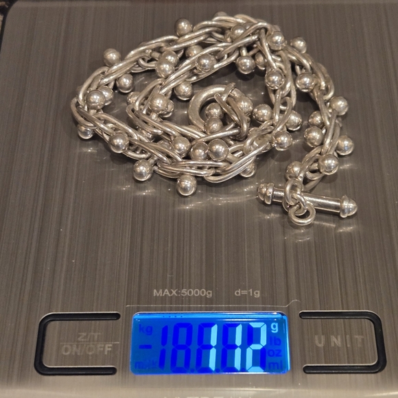 Sterling Silver Necklace - Picture 10 of 11